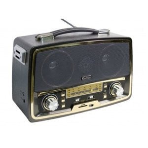 Kemai MD-1701BT USB/SD Bluetoothlu Şarjlı Büyük Boy Radyo Portatif 3 Band Müzik Kutusu