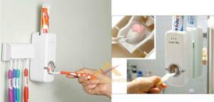 Hijyenik Otomatik Diş Macunu Sıkacağı Sıkma Makinesi Ve 5li Diş Fırçalık Seti