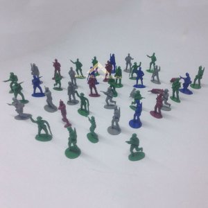 Oyuncak Özel Kuvvetler Ordusu 41 Parçadan Oluşan Eğlenceli Kurşun Asker Seti