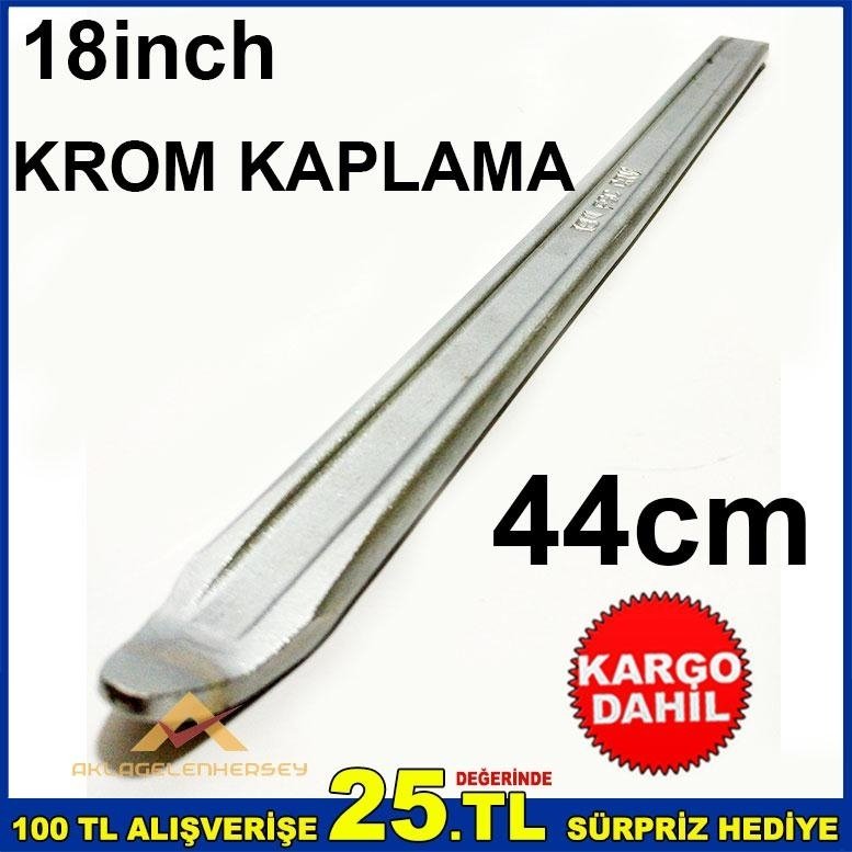 18inch KROM KAPLAMA 44cm OTOMOBİL LEVYESİ