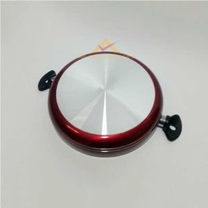 CAM KAPAKLI 32 CM ÇAPINDA YANMAZ YAPIŞMAZ TEFLON TENCERE