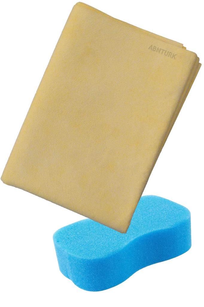 BüyükBoy Made in Franz Güderi Bez Yıkama Süngeri Hediyeli Profesyonel Sihirli Oto Genel Temizlik Set