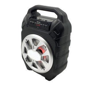 Mikrofonlu Taşınabilir Şarjlı Kablosuz Bluetooth Speakers Hoparlör Led Işıklı CS-16