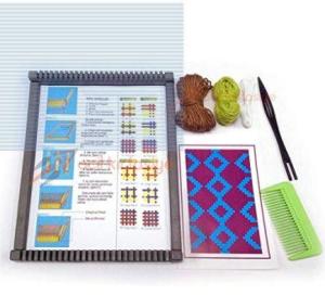 Halı Dokuma Seti Elif İş Eğitimi Dokuma Tezgahı Ve Set