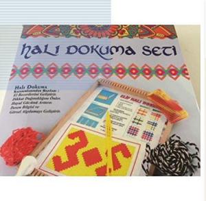 Halı Dokuma Seti Elif İş Eğitimi Dokuma Tezgahı Ve Set