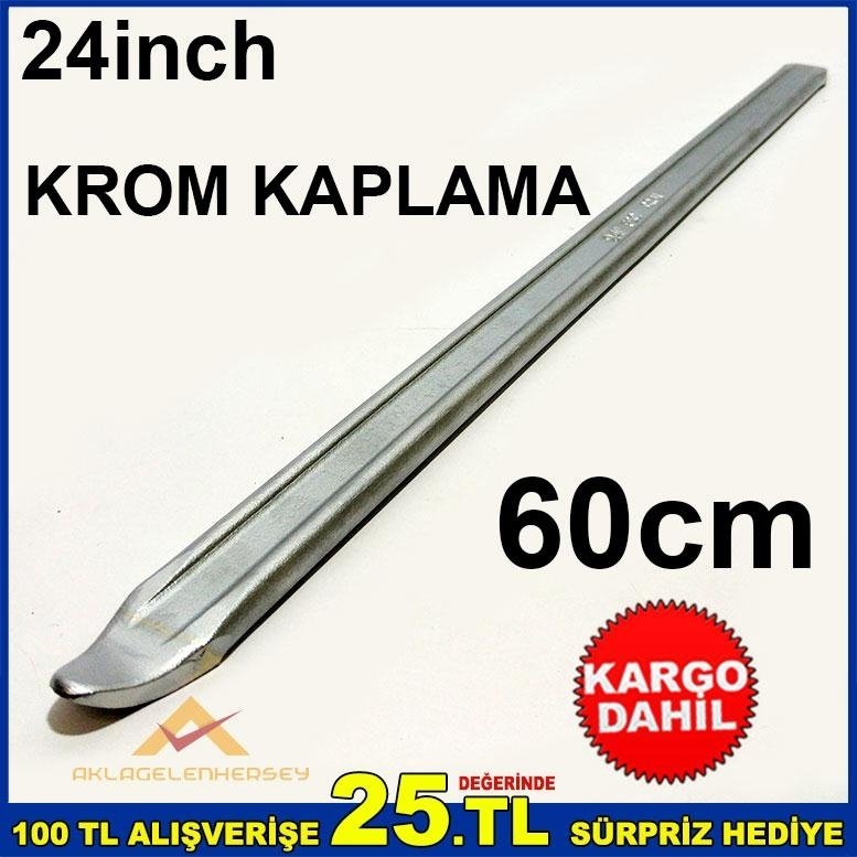 24inch KROM KAPLAMA 60cm OTOMOBİL LEVYESİ