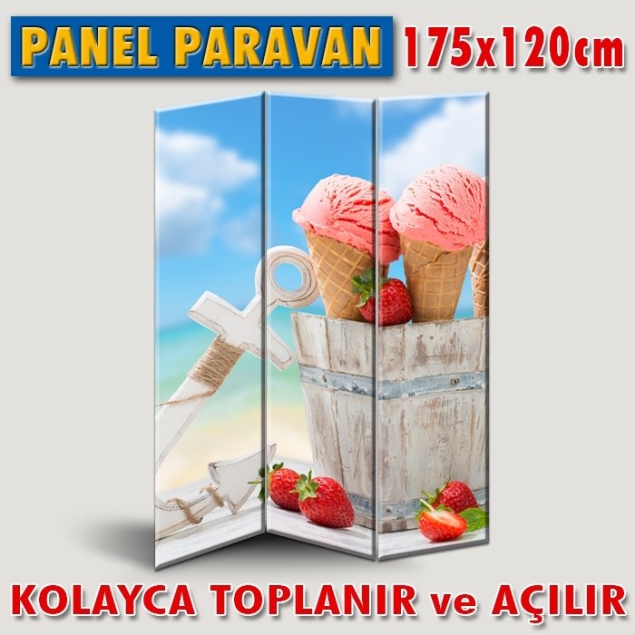 GÖRSELLİ KATLANIR PANEL BÖLME SİSTEMİ - KUMSAL & DONDURMA 2