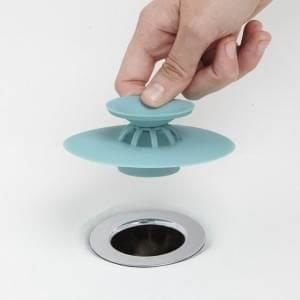 Sihirli Süzgeçli Tıkaç Silikon Lavabo Tıkacı Büyük Banyo Küvet Tıkacı Yeni Evye Kapatma Gider Tıpası