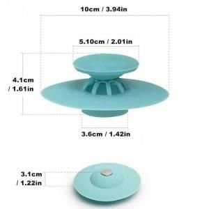 Sihirli Süzgeçli Tıkaç Silikon Lavabo Tıkacı Büyük Banyo Küvet Tıkacı Yeni Evye Kapatma Gider Tıpası