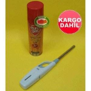 METAL UZANTI MUTFAK ÇAKMAĞI+ÇAKMAK GAZI HEDİYELİ