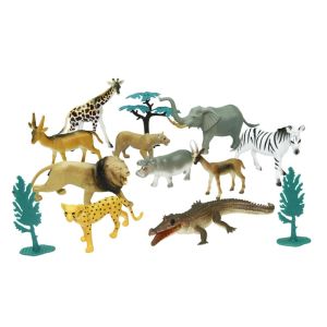 23Cm Kovada 13 Parça Vahşi Hayvan Seti