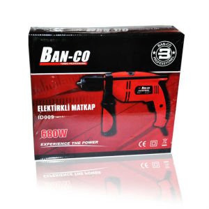 Ban-co Turbo Professional Elektrikli Matkap 680W Kablolu Kaliteli ve Dayanıklı 2 Yıl Garantili