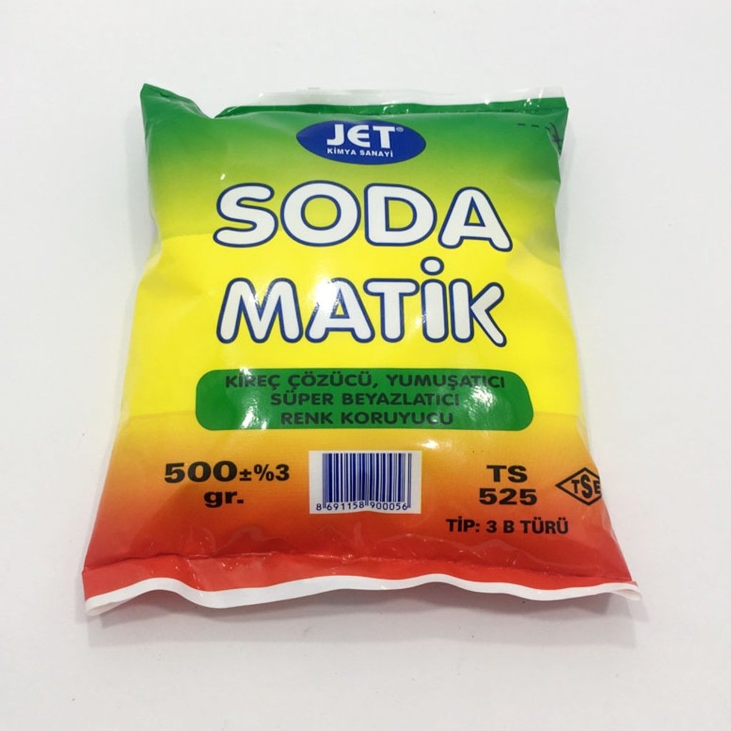 Kireç Çözücü Yumuşatıcı Koruyucu Beyazlatıcı Çamaşır Sodamatik