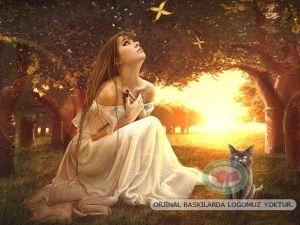100x70cm ÇERÇEVELİ CANVAS TABLO FANTASY A00987
