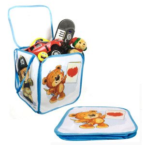 Organizer Katlanır Oyuncak Sepeti Kirli Çamaşır Sepeti Çocuklara Özel