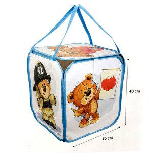 Organizer Katlanır Oyuncak Sepeti Kirli Çamaşır Sepeti Çocuklara Özel