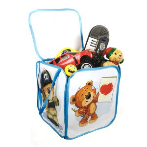 Organizer Katlanır Oyuncak Sepeti Kirli Çamaşır Sepeti Çocuklara Özel