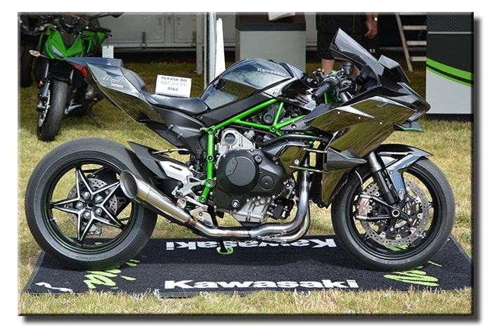 KAWASAKİ NİNJA H2R 6 değişen ölçü ORİJİNAL KANVAS TABLO