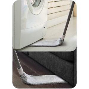 Microfiber Başlıklı Heryere GiripÇıkan Toz Alma Aparatı Mop Ulaşılamayan Her noktada Temizlik