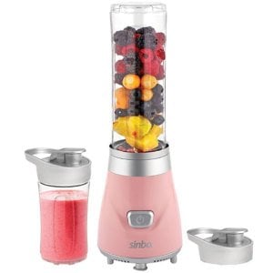 Sinbo SHB-3150 Smothie Blender Emniyet Sistemli 300Watt Gcünde 2 Bardaklı El Blenderı