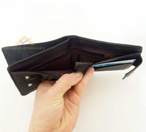 KEVIS YUMUŞAK DERİ KABARTMALI ERKEK CÜZDANI