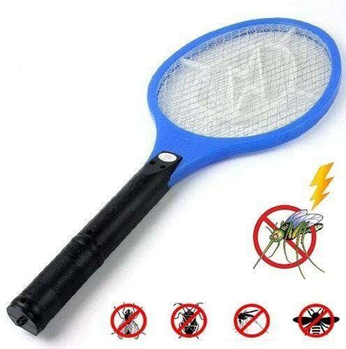 Şarjlı Sineksavar Raketi Sivrisinek Öldürücü Şok Raket Elektronik Haşere Yokedici Tüm Uçan Haşereler