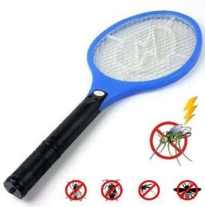 Şarjlı Sineksavar Raketi Sivrisinek Öldürücü Şok Raket Elektronik Haşere Yokedici Tüm Uçan Haşereler