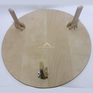 60cm Ahşap Yer Sofrası Katlanabilir Ayaklı Yufka Açma Tahtası