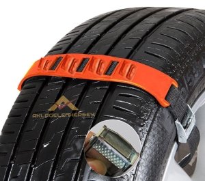 8 PARÇA SÜRTÜNMEYE ÖZEL MALZEMEDEN ÜRETİLMİŞ PLASTİK KAR ZİNCİRİ