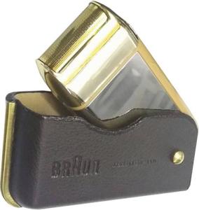 Braun Br-001 Deri Kılıflı Cep Tipi Şarjlı Sakal Traş Makinesi