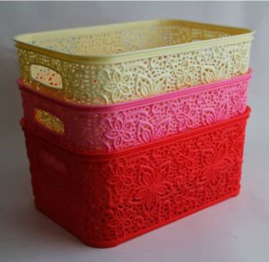 DANTEL DESENLİ ÇOK AMAÇLI KAPAKLI MALZEME KUTUSU