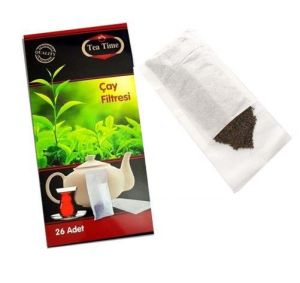 Tea Time Sağlıklı  Hijyenik Çay Demleme Filtresi 26 Adet