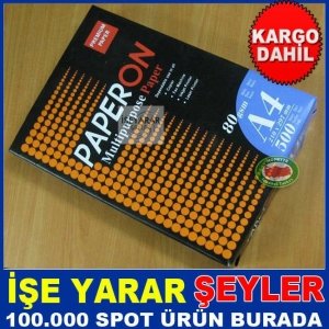 1 KALİTE 80gr 500 ADET A4 FOT. YAZICI KAĞIDI-KD