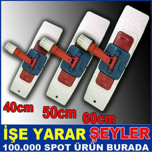 60 CM PALETLİ NEMLİ MOPLAR İÇİN UYGUN HERYÖNE HAREKET EDEBİLEN MASFALA SAHİP PASPAS APARATI