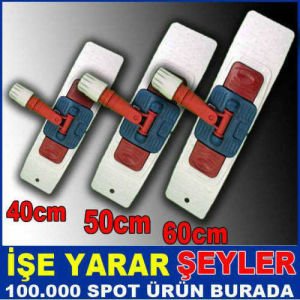 60 CM PALETLİ NEMLİ MOPLAR İÇİN UYGUN HERYÖNE HAREKET EDEBİLEN MASFALA SAHİP PASPAS APARATI