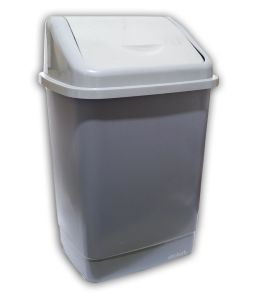 Klik Kapaklı Jumbo 30 Litre Çöp Kovası BüyükBoy Bidon 37x29 h:53 Sağlam Kaliteli Süper Geniş Hazneli