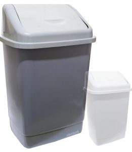 Klik Kapaklı Jumbo 30 Litre Çöp Kovası BüyükBoy Bidon 37x29 h:53 Sağlam Kaliteli Süper Geniş Hazneli