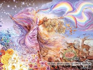 100x70cm ÇERÇEVELİ CANVAS TABLO FANTASY A00978