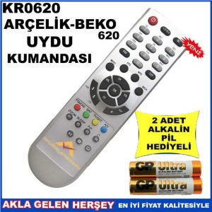 ARÇELİK-BEKO UYDU CİHAZI Receiver KUMANDA KR0620