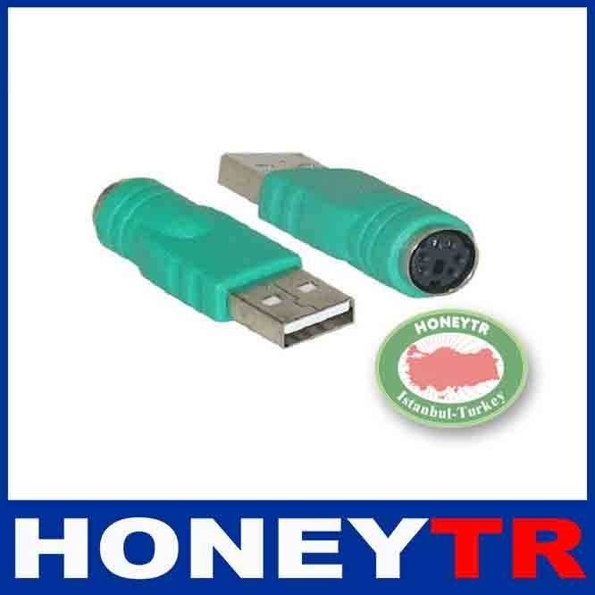BİLGİSAYAR İÇİN PS2 USB DÖNÜŞTÜRÜCÜ ADAPTÖR