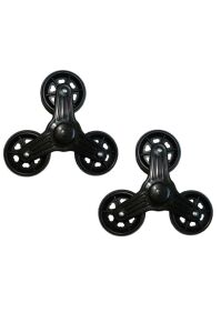 3 Tekerlekli Merdiven Çıkan Pazar Arabası Tekerleği Teker Takımı - 2 Adet