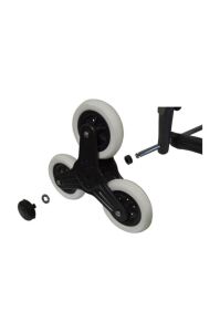 3 Tekerlekli Merdiven Çıkan Pazar Arabası Tekerleği Teker Takımı - 2 Adet