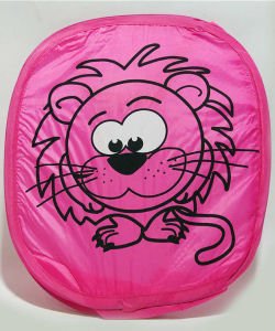 ASLAN FİGÜRLÜ ÇAMAŞIR VE OYUNCAK SEPETİ