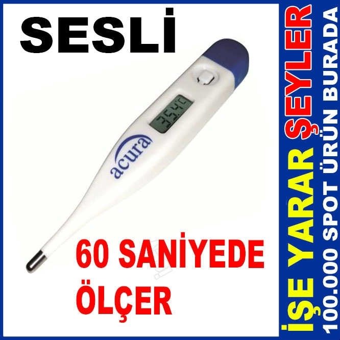 ACURA AC-1000 SESLİ DİJİTAL ATEŞ ÖLÇME CİHAZI