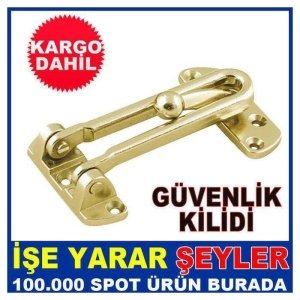 Tüm kapılara uygun ev içi kapı emniyeti 6vida DAHİL