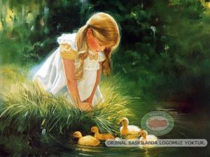 100x70cm ÇERÇEVELİ CANVAS TABLO FANTASY A00975