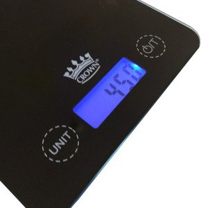 Crown 5 kg Kapasiteli Lcd Ekranlı Cam Hassas Dijital Mutfak Terazisi Tartısı