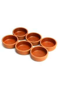 6'lı Sütlaç Kabı 1. Kalite Toprak Güveç