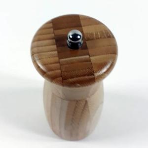 Bambu Ağacı 13 Cm Tuz Karabiber Değirmeni Seramik Bıçak