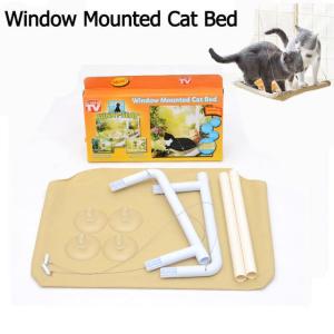 Kediler İçin Duvar Ahşap ve Cam Yüzeylere Yapışan Yatak